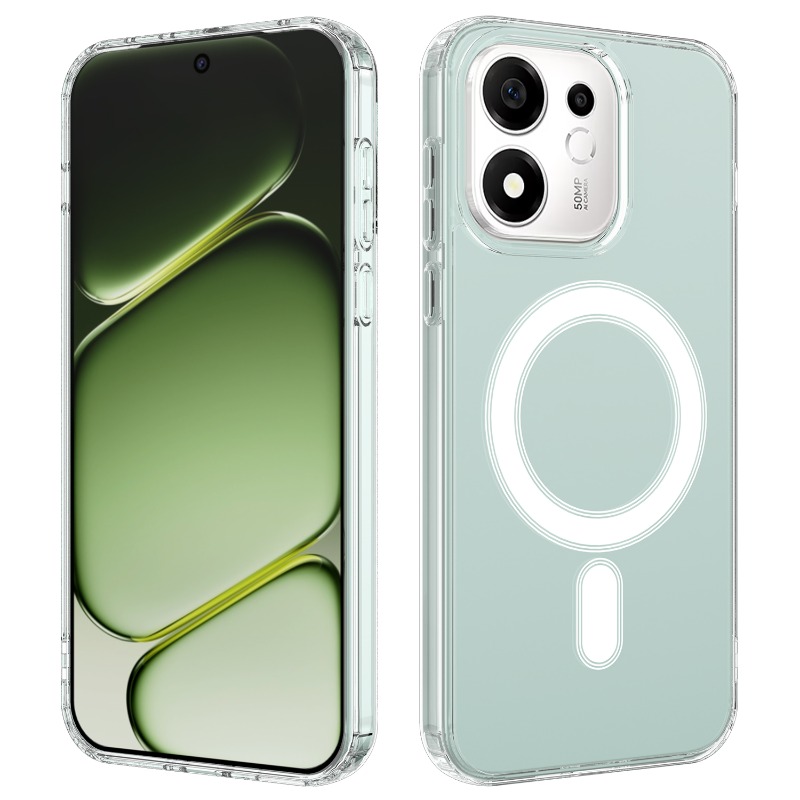 Magnetic Case Smart - Transparent Acrylic Case for Huawei Honor