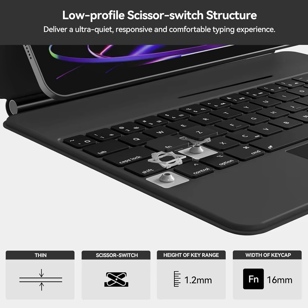 Wireless Keyboard With Magneti - огляд і ціна Magnetic Case Smart