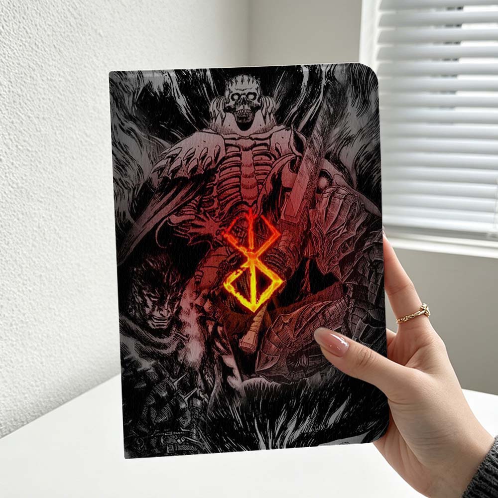 Anime B-Berserk Art Logo For i - огляд і ціна Ipad Cover Folio