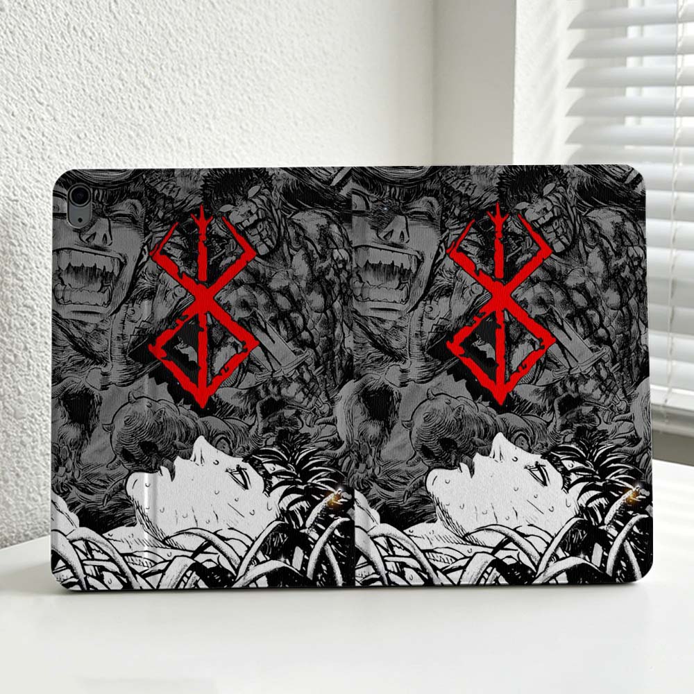 Anime B-Berserk Art Logo For i - огляд і ціна Ipad Cover Folio