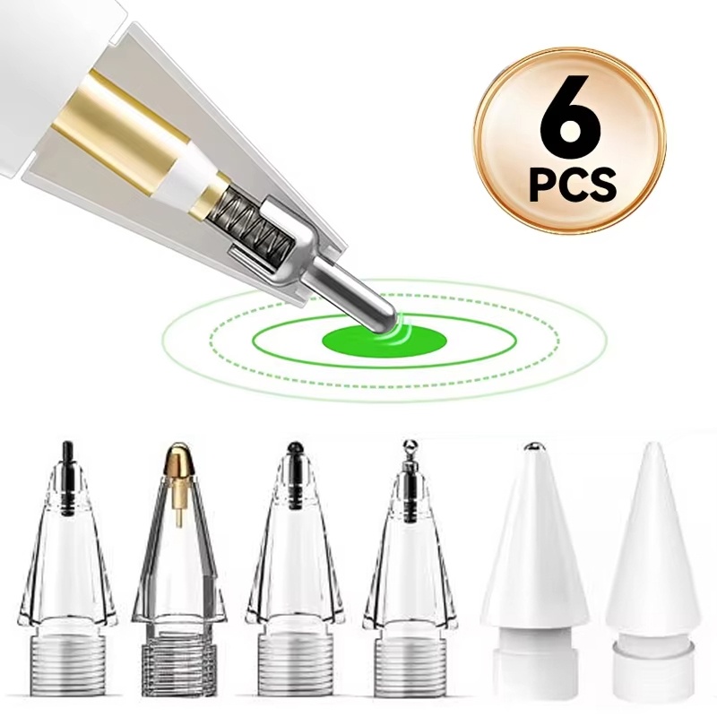 6 Pcs Replacement Pencil Tips  - огляд і ціна Ipad Pencil Stylus