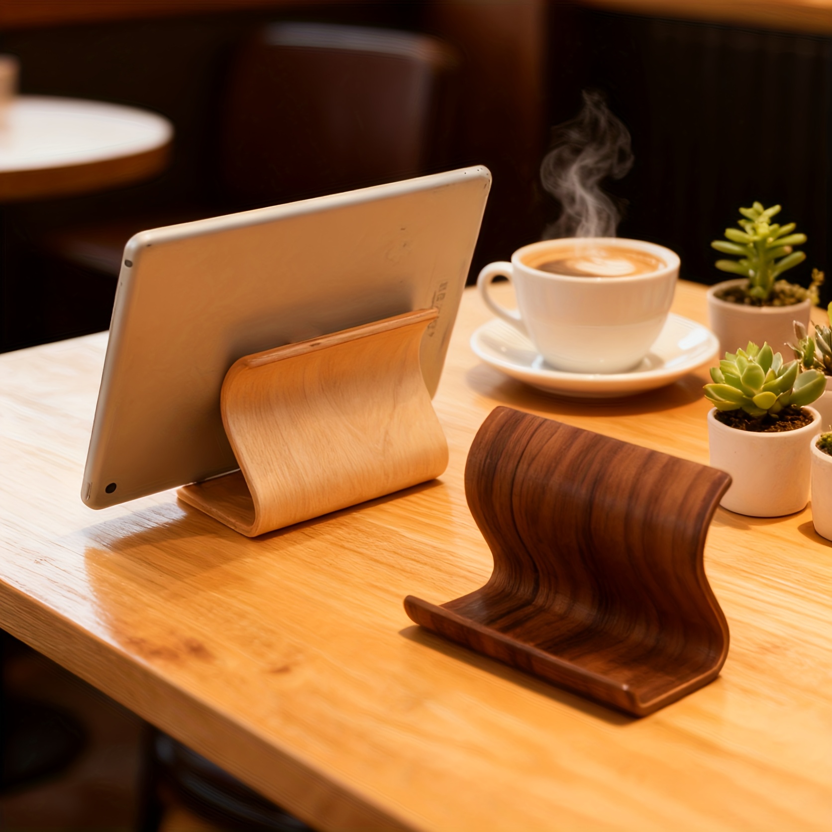 [New Wooden Phone Stand] New W - огляд і ціна Graphic Tablet Accessories