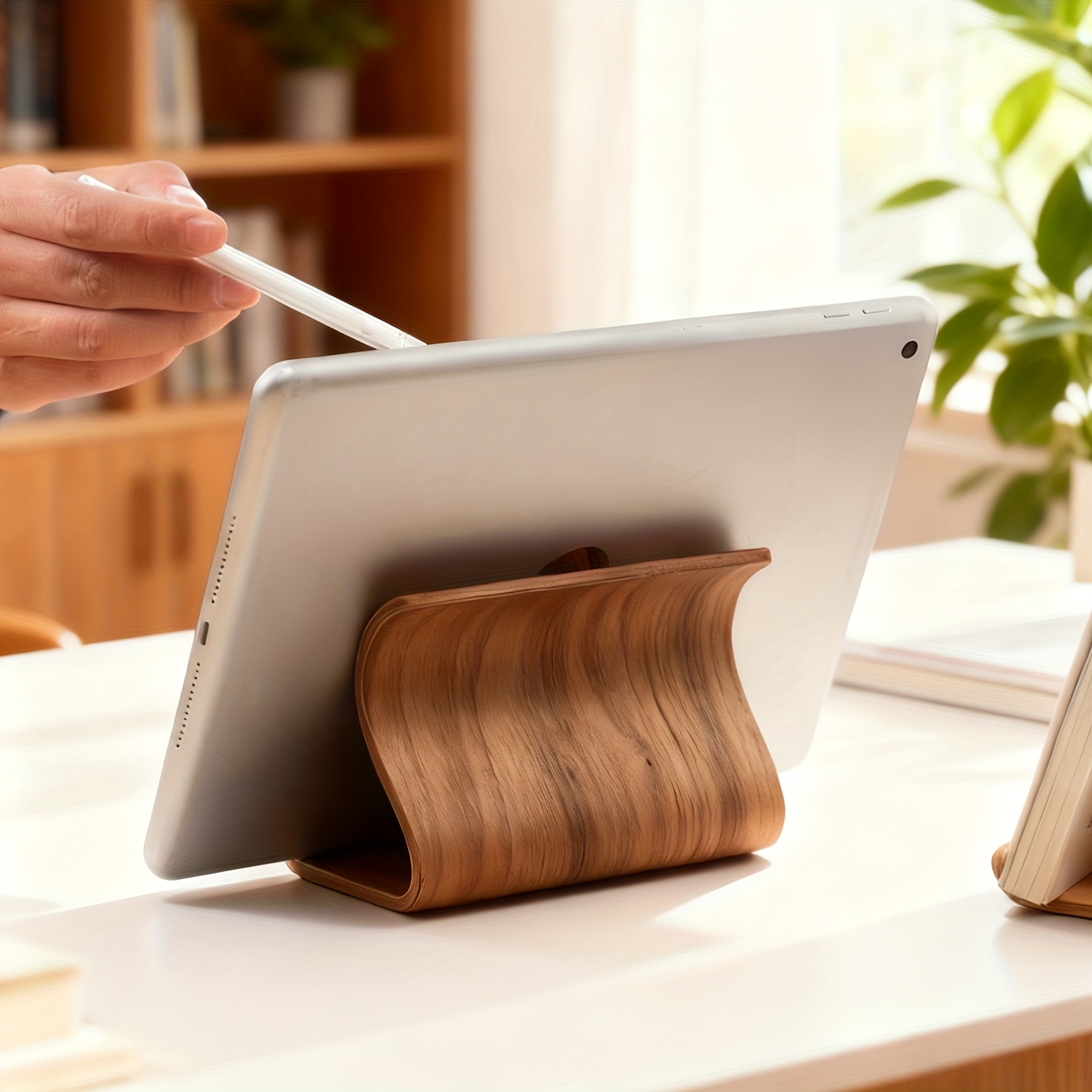 [New Wooden Phone Stand] New W - огляд і ціна Graphic Tablet Accessories