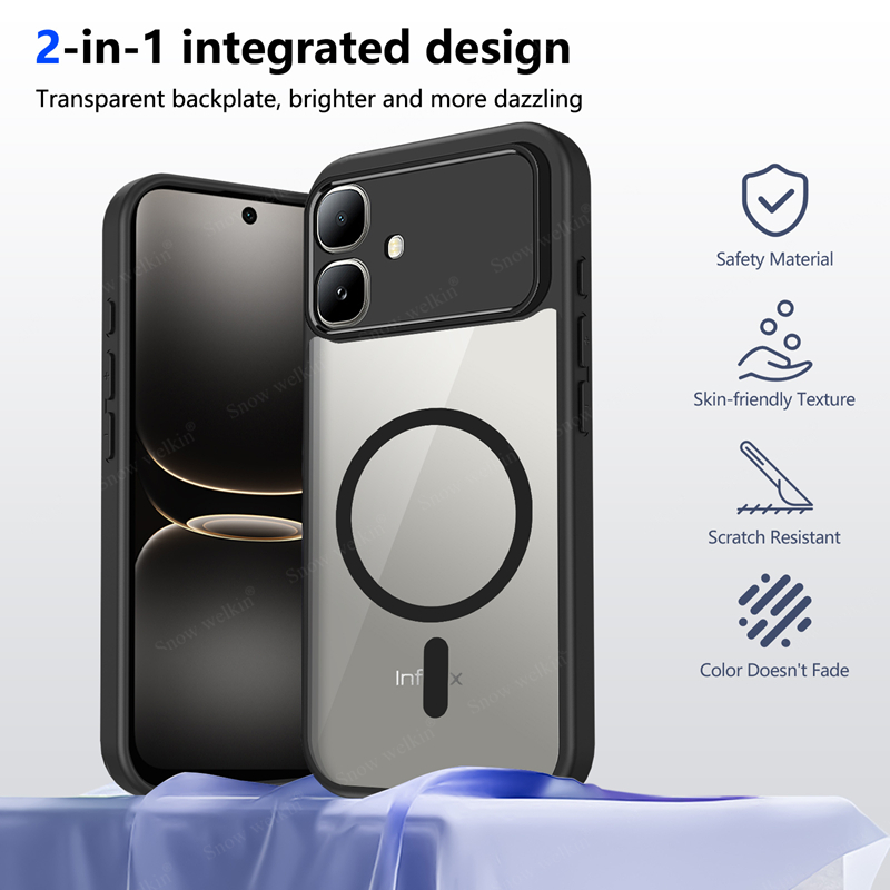 Magnetic Transparent Silicone  - огляд і ціна Magnetic Case Smart