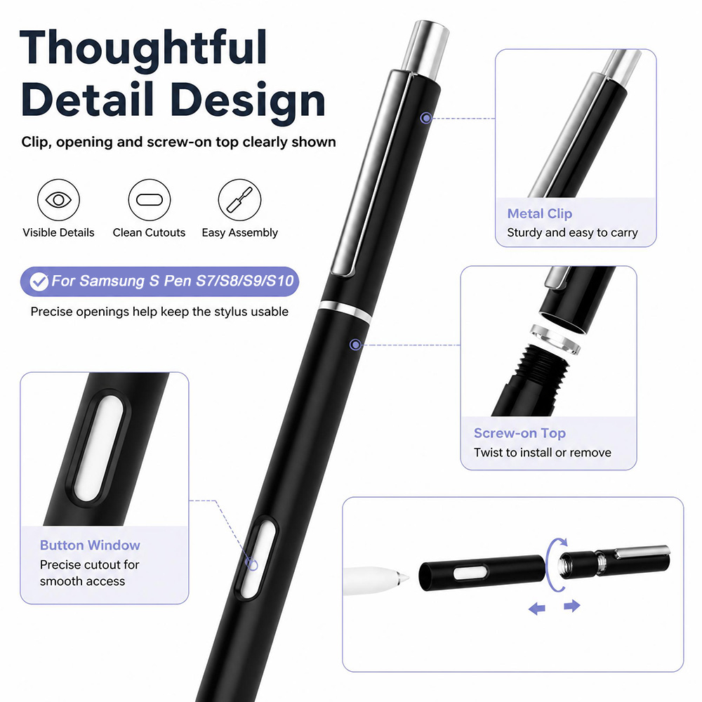 New Pencil Case S Pen For Sams - огляд і ціна Samsung Tablet With Accessories