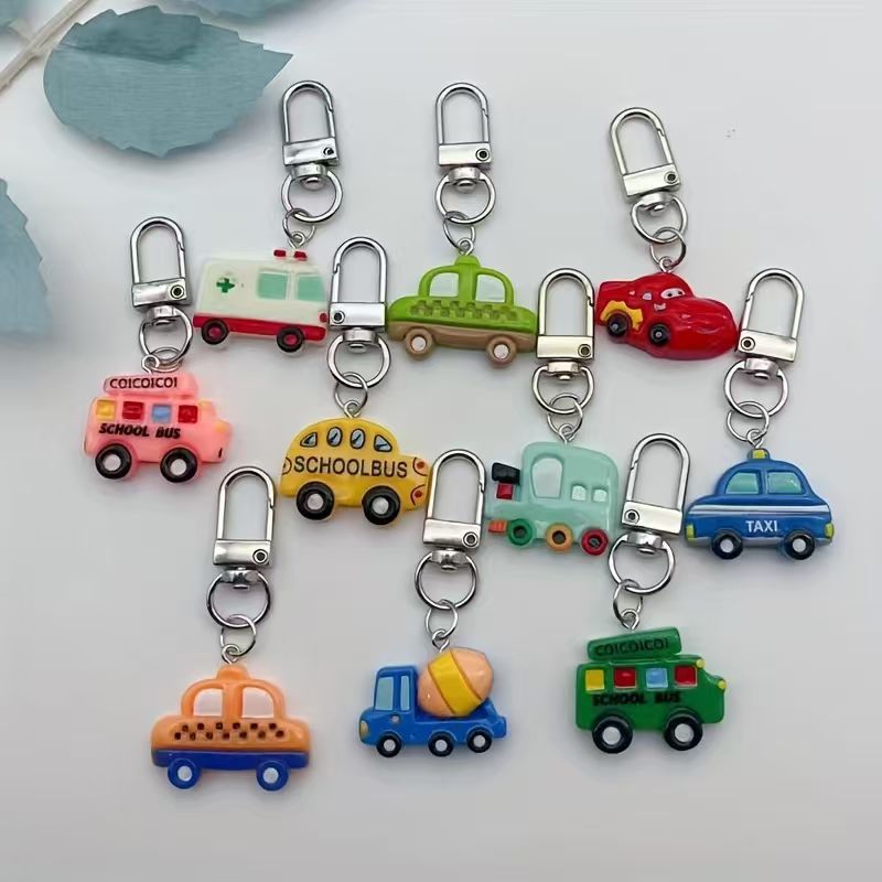 10pcs resin cartoon car keycha - огляд і ціна Mobile & Tablet Accessories