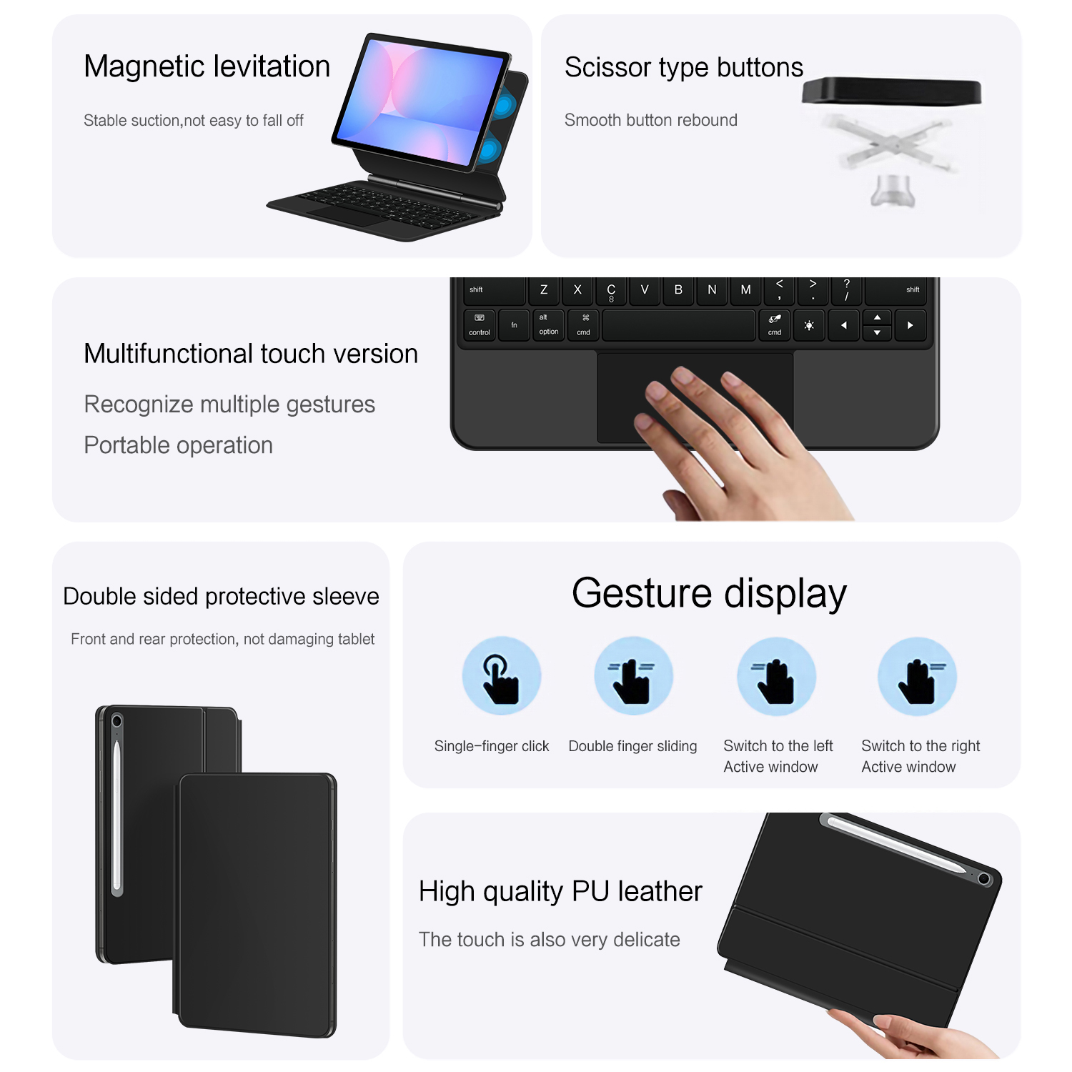 Magic Keyboard for Samsung Gal - огляд і ціна Samsung Tablet With Accessories