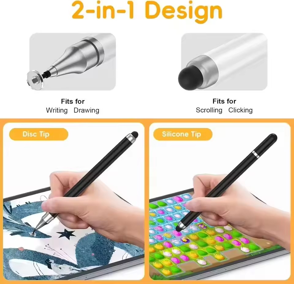 2 in 1 Universal Stylus Pen Fo - огляд і ціна Tablet Accessory